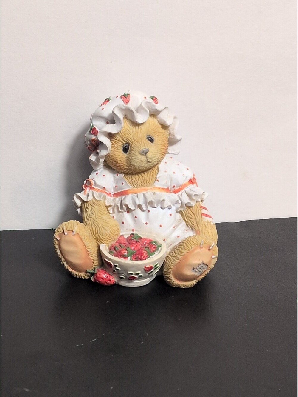 Enesco Cherished Teddies #156310 TARA "You're My Berry Best Friend"